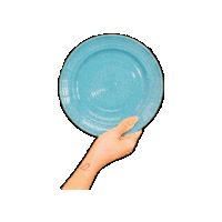 Plate Tilting Sticker by Tuxton China