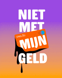 Geld Ing GIF by Milieudefensie