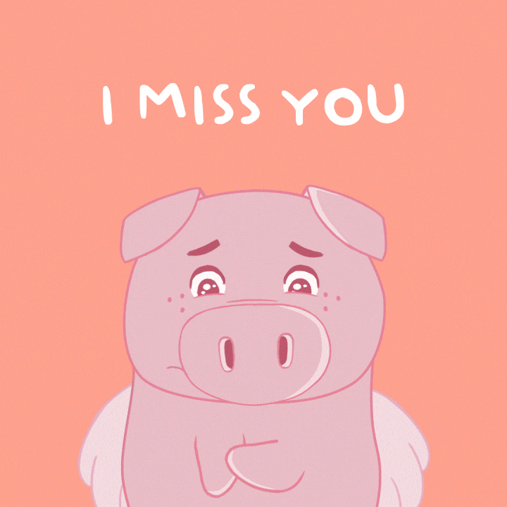 Sad I Miss You GIF by PositivelyPigasus