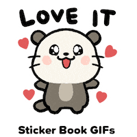 Awesome Love You Sticker by Sticker Book iOS GIFs