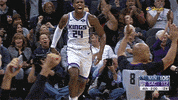 nba celebrate GIF by Sacramento Kings