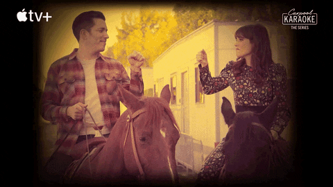 Zooey Deschanel Fist Bump GIF by Apple TV+