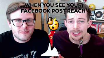 facebook reach GIF by Andrew and Pete