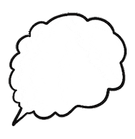 Cloud Saying Sticker