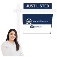 theadlergroup adler the adler group barrett real estate barrett real Sticker