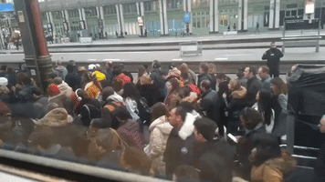 Travel Chaos at French Stations as Rail Workers Begin Strike