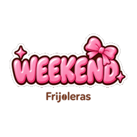 Fin De Semana Pink Sticker by frijoleras