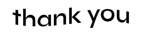 Thanks Thank You Sticker by Joylab