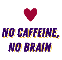 Heart Caffeine Sticker by ftutb