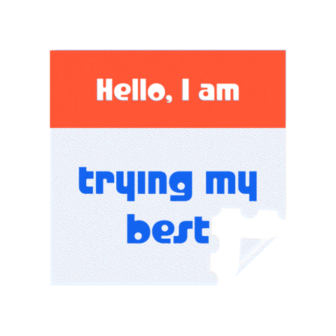Text Fighting Sticker