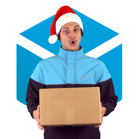 Chronopost giphyupload christmas gift delivery GIF
