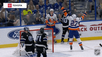 Happy New York GIF by NHL