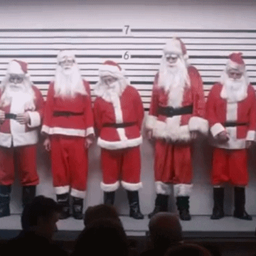christmas evil horror movies GIF by absurdnoise