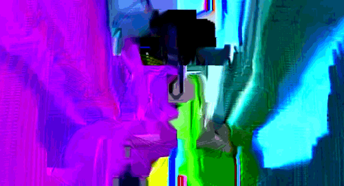 ghost in the shell glitch art GIF by LetsGlitchIt