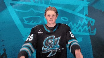Get Loud Hockey GIF by San Jose Barracuda