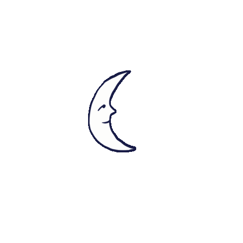 Moon Nuit Sticker
