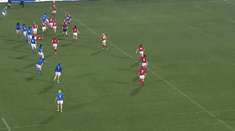 jasmine joyce try for wales GIF