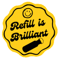 Zerowaste Refill Sticker by Trash Hero World