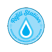 Refill Trinkflasche Sticker by a tip: tap