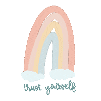 Vivirconartehn wow yes sticker rainbow Sticker