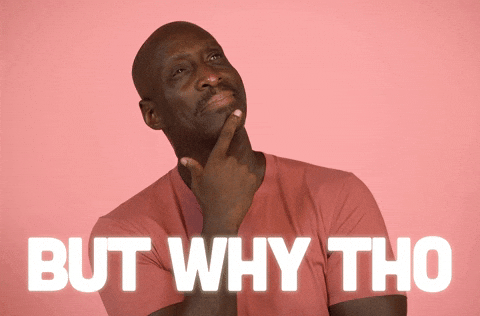 Confused Hm GIF by Sealed With A GIF