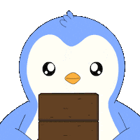 Stacking Step By Step Sticker by Pudgy Penguins