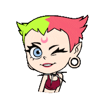 Wink Flirt Sticker
