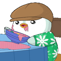 Hungry Ice Cream Sticker by Pudgy Penguins