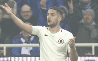 shocked kostas manolas GIF by AS Roma