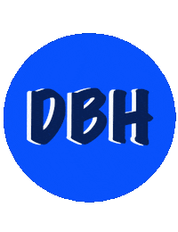 Dolphinhouse dbh dolphinbeach dolphin beach house Sticker