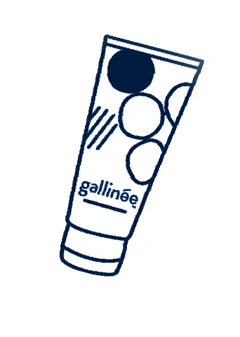 gallinee giphygifmaker hand cream GIF