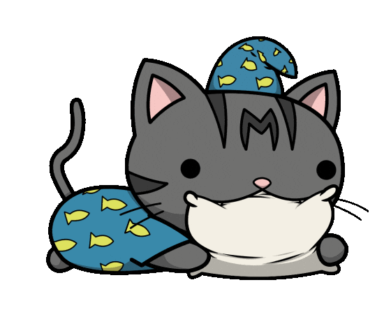 Stay Awake Sticker by Tutimon