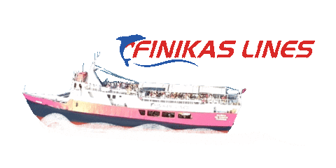 FinikasLines giphyupload boat ship ferry Sticker