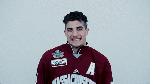 ncaasports giphyupload hockey college ncaa GIF