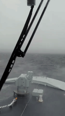 Canadian Seas Already Rough as Hurricane Fiona Moves in on Bermuda