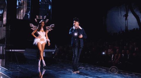 the weeknd GIF by Victoria's Secret Fashion Show