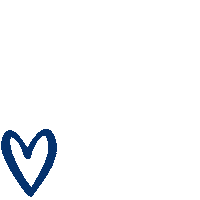 Blue Hearts Zeilen Sticker by DekkerWatersport