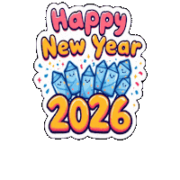 New Beginnings Holiday Season Sticker