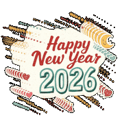 New Beginnings Holiday Season Sticker