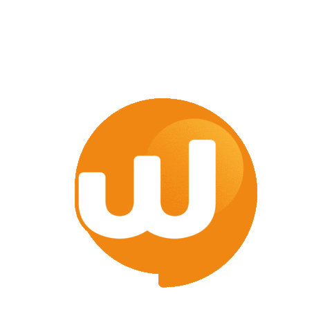 web agency orange logo Sticker by WebinWord