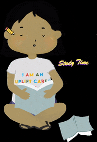upliftcares study studying study time uplift GIF