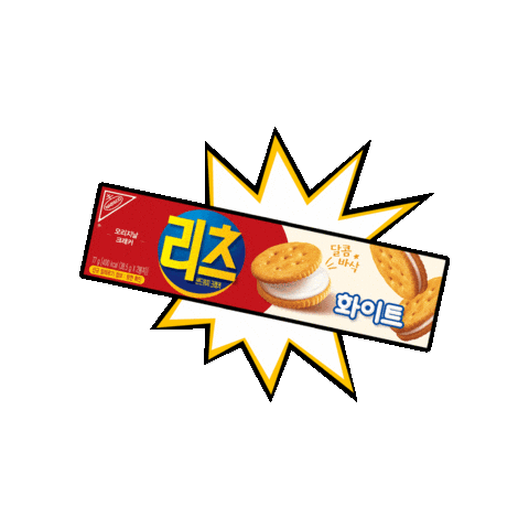 RITZKR giphygifmaker 리츠크래커 리츠 리츠우주공강 Sticker