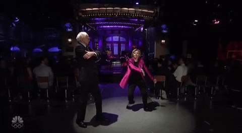 Hillary Clinton Dancing GIF by Saturday Night Live