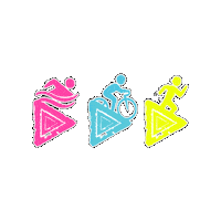 Sticker by TRIbes Triathlon