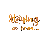 Be Safe At Home Sticker