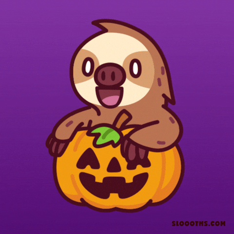 Happy Noche De Brujas GIF by Sloooths