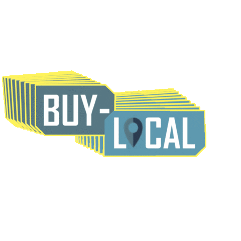 BuyLocal giphygifmaker bl buy local buylocal Sticker