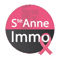 Octobre Rose Sticker by Sainte Anne Immo