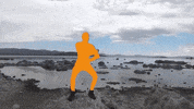 Beach Orange GIF by Sam Gendel