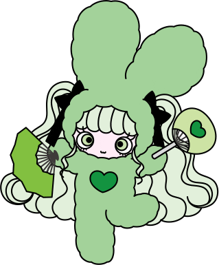 うさぎ みねこ Sticker by mineco